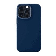 Custodia Silicone iPhone 13 Pro Max Blu