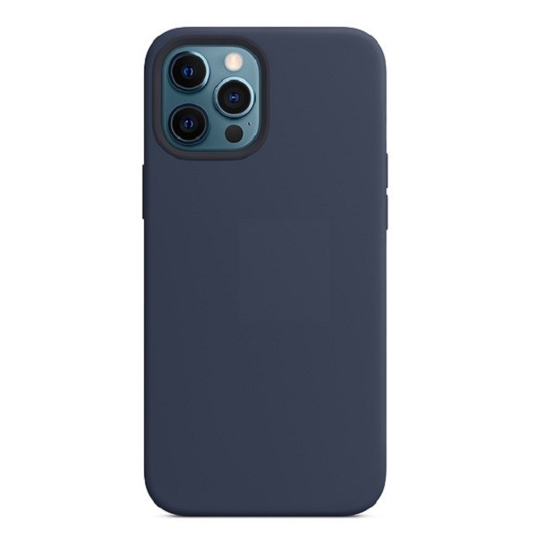 Custodia Silicone iPhone 12 Pro Max Blu