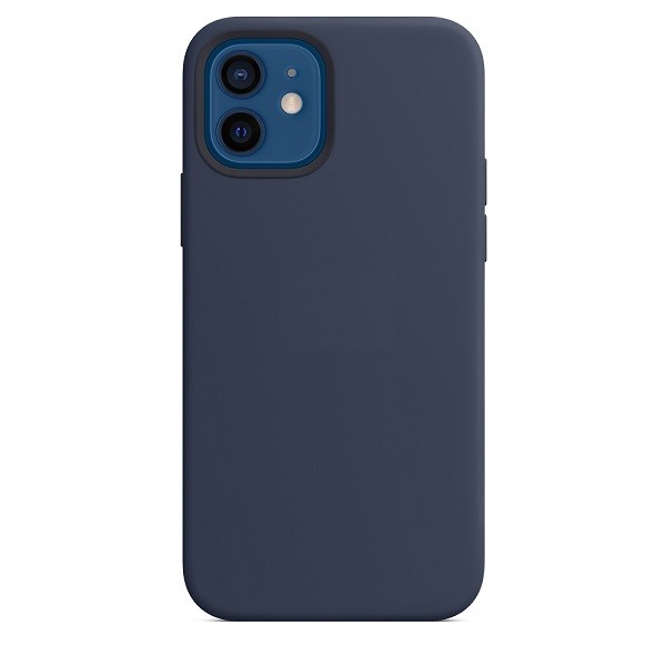 Custodia Silicone iPhone 12 / 12 Pro Blu