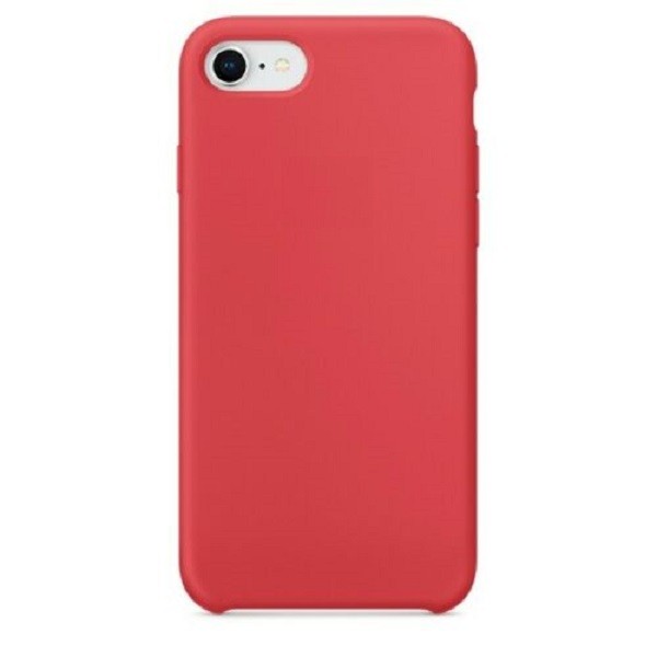 Custodia Silicone iPhone 7 / 8 / SE 2020 Rossa