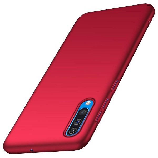 Custodia in Silicone per Samsung A50 / A30s colore Rosso