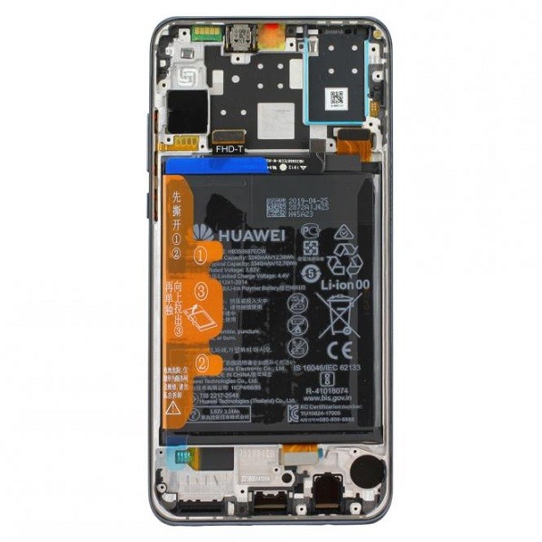 Huawei P30 Lite New Edition LCD / Touch NERO + Batteria Originale