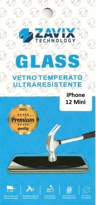Pellicola vetro iPhone 12 mini