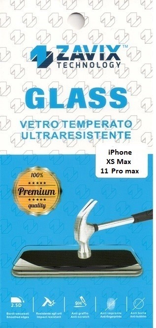 Pellico vetro iPhone XS Max / 11 Pro Max