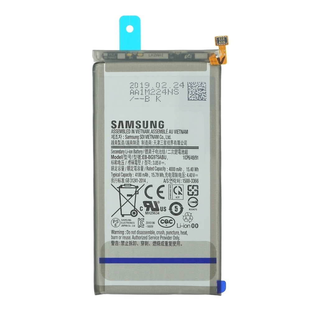 Batteria originale per Samsung Galaxy S10 Plus SM-G975F 