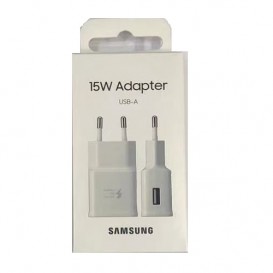 Caricabatteria originale USB / A Samsung Fast 15W colore Bianco