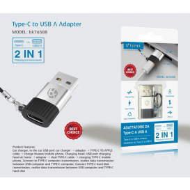 Adattatore Bestek da Type C a porta USB - BK76588