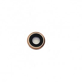 Anello Esterno Camera Posteriore + Vetrino per iPhone 8 Oro