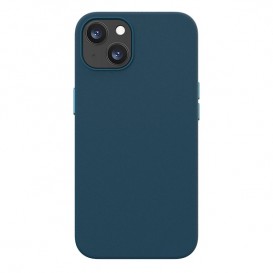 Custodia Silicone iPhone 13 Blu
