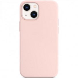 Custodia Silicone iPhone 13 mini Rosa Sabbia