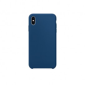 Custodia Silicone iPhone XR Blu