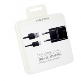 Caricabatteria Samsung Fast Usb Type-C 2A Nero