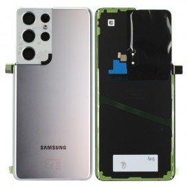 Samsung SM-G998 Galaxy S21 Ultra 5G Battery Cover Originale Phantom Silver